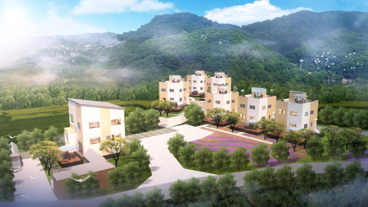 ヴィラ山間堂grandvilla Mt Fuji View Bbq Bonfire Annovillas Sankando Fujikawaguchiko Bagian luar foto