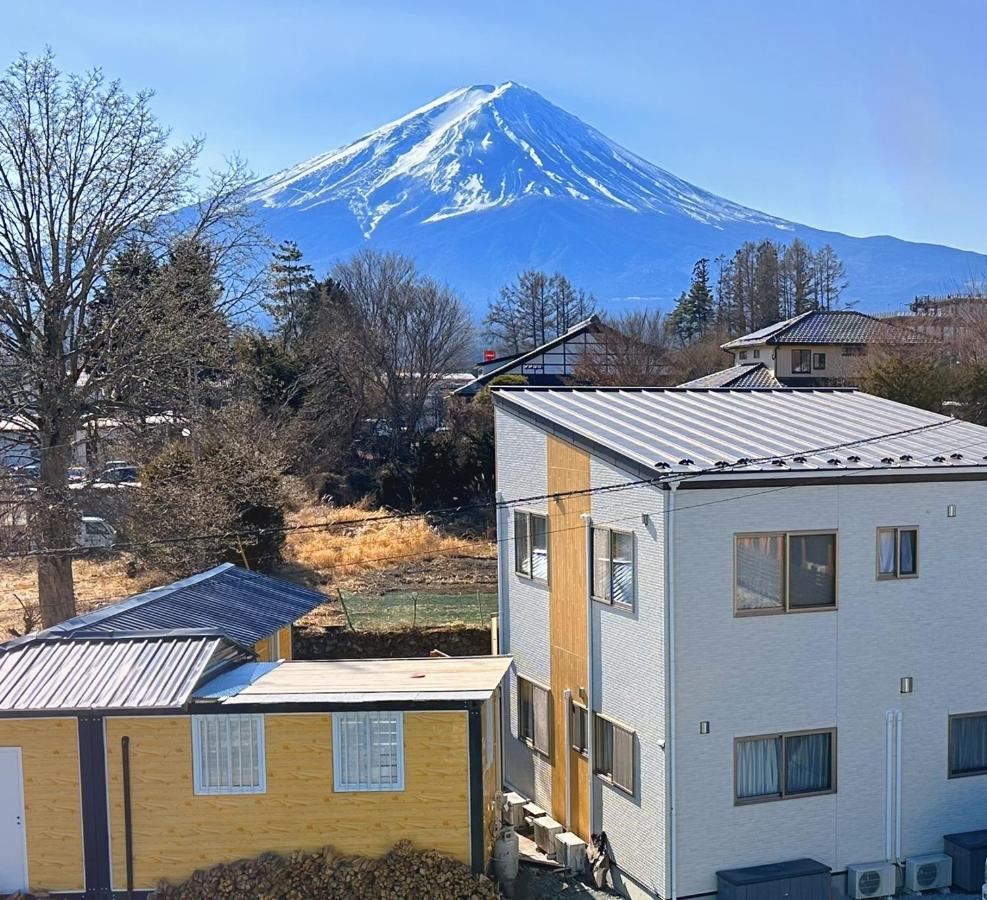 ヴィラ山間堂grandvilla Mt Fuji View Bbq Bonfire Annovillas Sankando Fujikawaguchiko Bagian luar foto