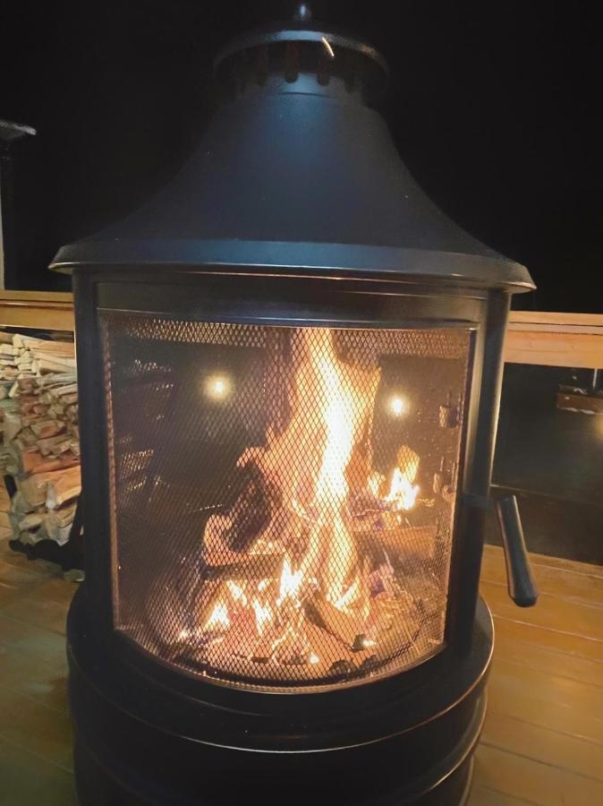 ヴィラ山間堂grandvilla Mt Fuji View Bbq Bonfire Annovillas Sankando Fujikawaguchiko Bagian luar foto