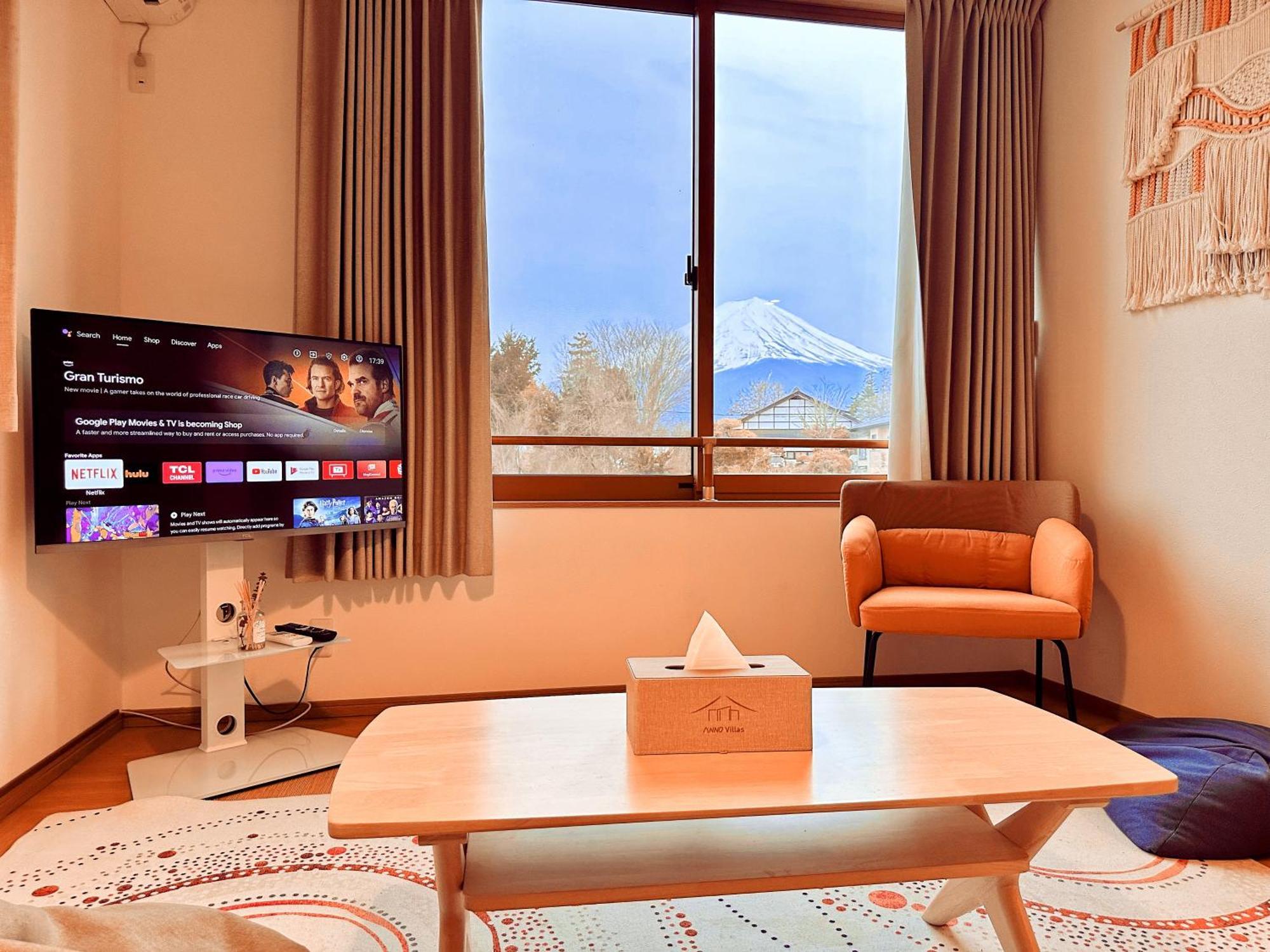ヴィラ山間堂grandvilla Mt Fuji View Bbq Bonfire Annovillas Sankando Fujikawaguchiko Bagian luar foto